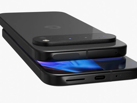 Google Pixel 9 Pro XL Obsidian 3D Model