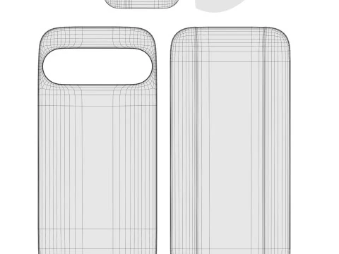 Google Pixel 9 Pro XL Obsidian 3D Model