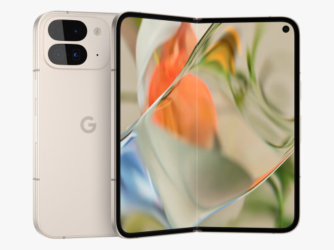 Google Pixel 9 Pro Fold Porcelain 3D Model
