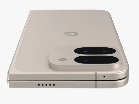 Google Pixel 9 Pro Fold Porcelain 3D Model