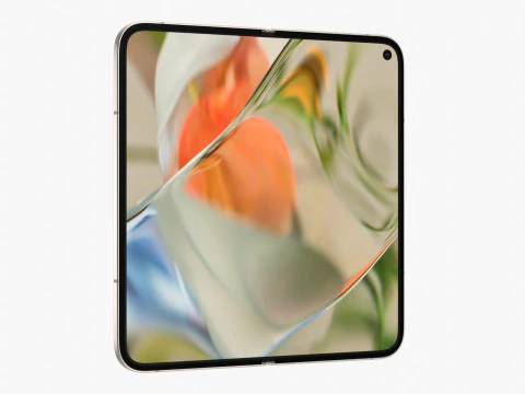 Google Pixel 9 Pro Fold Porcelain 3D Model