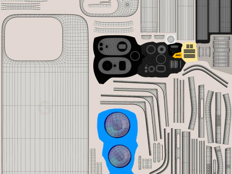 Google Pixel 9 Pro Fold Porcelain 3D Model