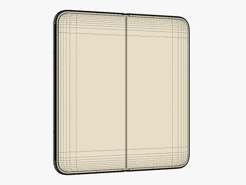 Google Pixel 9 Pro Fold Porcelain 3D Model