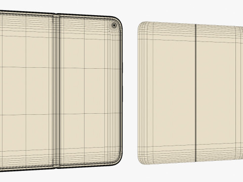 Google Pixel 9 Pro Fold Porcelain 3D-Modell