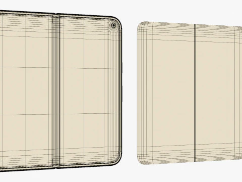 Google Pixel 9 Pro Fold Porcelain 3D Model