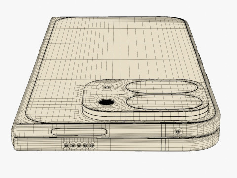 Google Pixel 9 Pro Fold Porcelain 3D-Modell