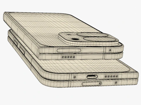 Google Pixel 9 Pro Fold Porcelain 3D Model
