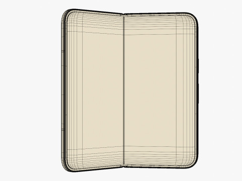 Google Pixel 9 Pro Fold Porcelain 3D-Modell