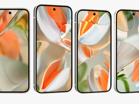 Google Pixel 9 And Pro And Pro XL And Fold Porcelain 3D Модель
