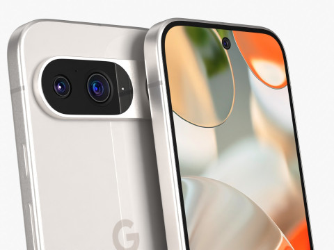 Google Pixel 9 And Pro And Pro XL And Fold Porcelain 3D Модель
