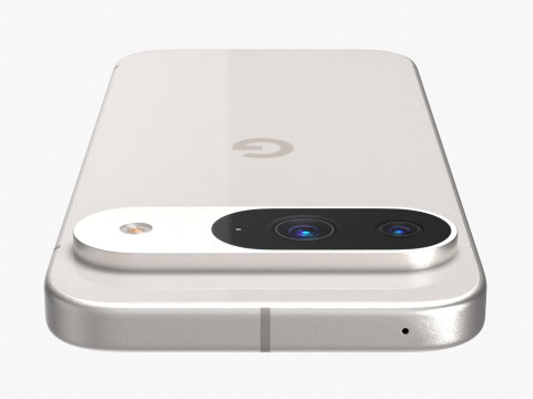 Google Pixel 9 And Pro And Pro XL And Fold Porcelain 3D Модель