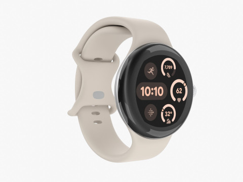 Google Pixel Watch 3 Porcelain 3D-Modell