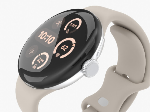 Google Pixel Watch 3 Porcelain 3D-Modell
