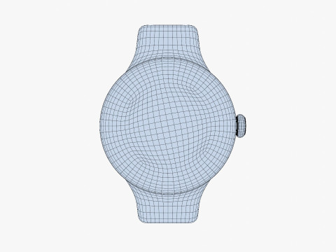 Google Pixel Watch 3 Porcelain 3D-Modell