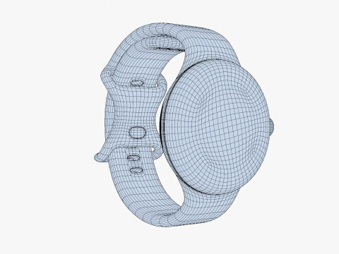 Google Pixel Watch 3 Porcelain 3D-Modell