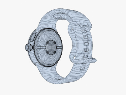 Google Pixel Watch 3 Porcelain 3D-Modell