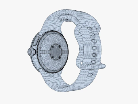 Google Pixel Watch 3 Porcelain 3D Model