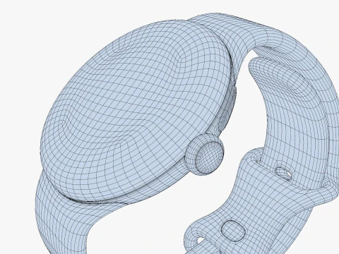 Google Pixel Watch 3 Porcelain 3D Model