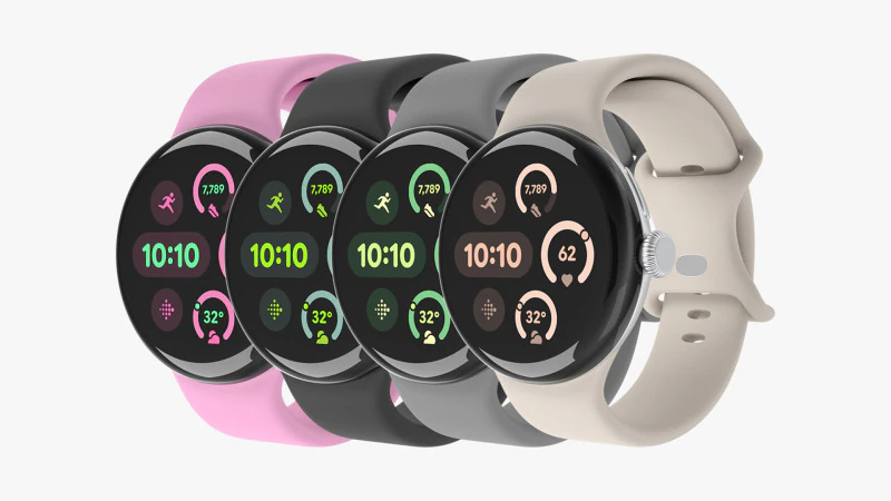 Google P&iacute;xel Reloj 3 Modelo 3D .c4d .max .obj .3ds .fbx .stl .blend 