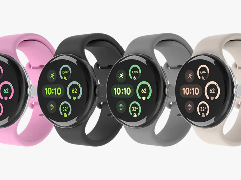 Google P&iacute;xel Reloj 3 Modelo 3D