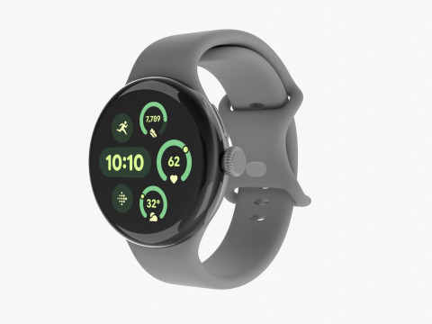 Google Pixel Watch 3 Modello 3D