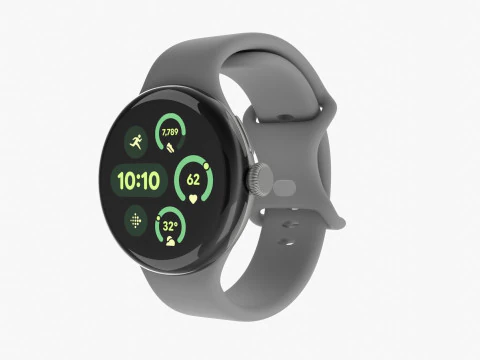 Google P&iacute;xel Reloj 3 Modelo 3D