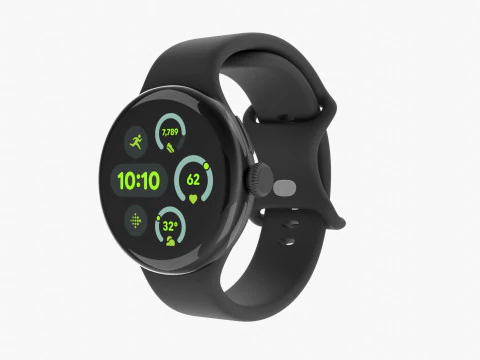 Google P&iacute;xel Reloj 3 Modelo 3D