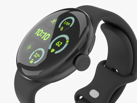 Google P&iacute;xel Reloj 3 Modelo 3D