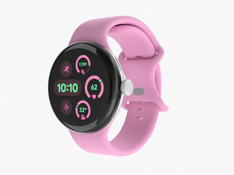 Google Pixel Watch 3 Modello 3D