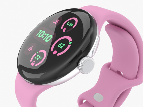 Google Pixel Watch 3 Modello 3D