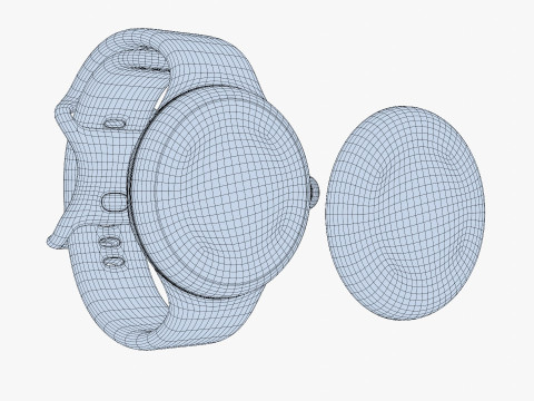 Google Pixel Watch 3 Modello 3D