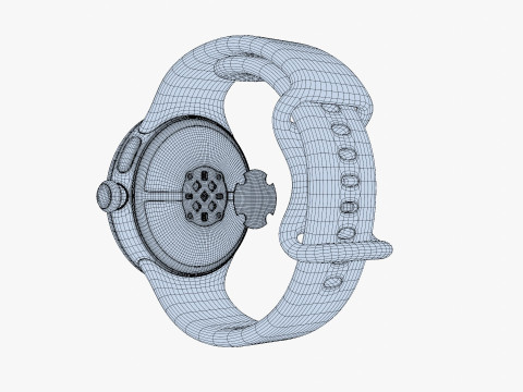 Google Pixel Watch 3 Modello 3D