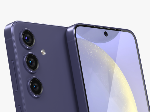 Samsung Galaxy S24 Cobalt Violet 3D Модель