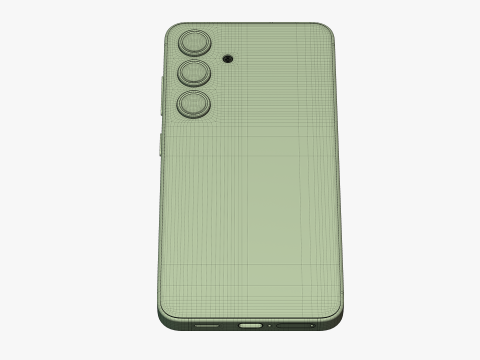 Samsung Galaxy S24 Cobalt Violet 3D Модель