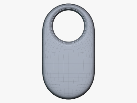 Samsung Galaxy Smart Tag 2 Black 3D 模型