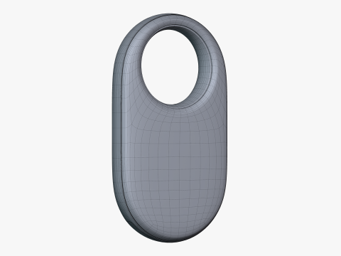 Samsung Galaxy Smart Tag 2 Black 3D 模型