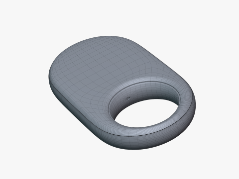 Samsung Galaxy Smart Tag 2 Black 3D 模型