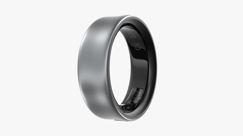 Samsung Galaxy Ring Silver 3D Model .c4d .max .obj .3ds .fbx .stl .blend 