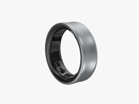 Samsung Galaxy Ring Silver 3D Model