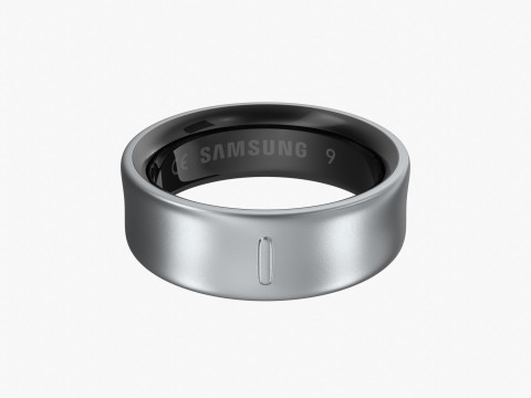 Samsung Galaxy Ring Silver 3D Model