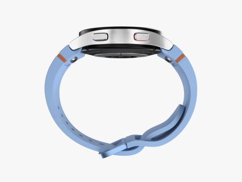 Samsung Galaxy Watch FE Silver Modelo 3D