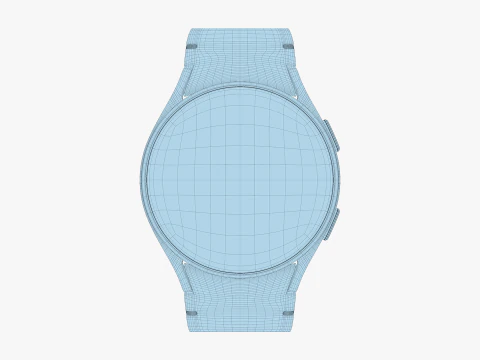 Samsung Galaxy Watch FE Silver 3D Model