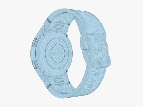 Samsung Galaxy Watch FE Silver 3D Model