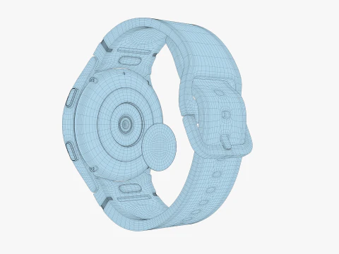 Samsung Galaxy Watch FE Silver 3D Model