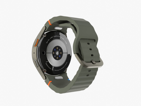 Samsung Galaxy Watch 7 Green 3D Model