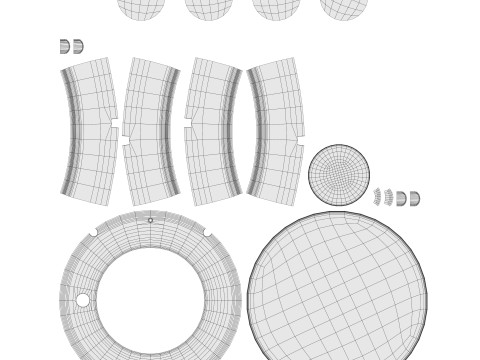 Samsung Galaxy Watch 7 Green 3D Model