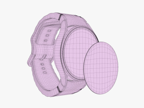 Samsung Galaxy Watch 7 Green 3D Model