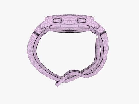 Samsung Galaxy Watch 7 Green 3D Model
