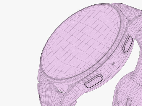 Samsung Galaxy Watch 7 Green 3D Model