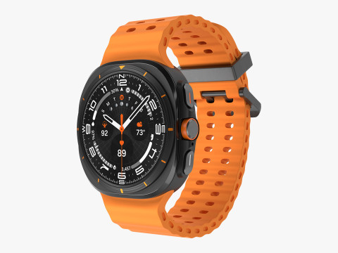 Samsung Galaxy Watch Ultra Gray 3D Model